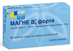 Магне В6 форте