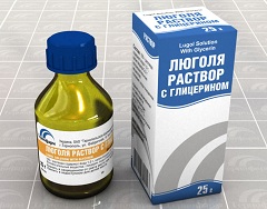 Люголя раствор с глицерином