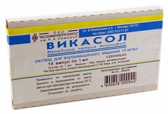 Викасол раствор