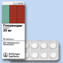 Таблетки Глюренорм