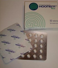 Таблетки Ноопепт