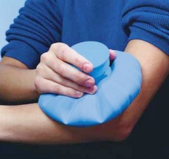 Первая помощь при ушибе несложна – необходимо приложить холод