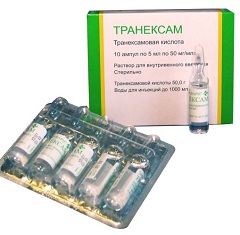 Транексам в ампулах