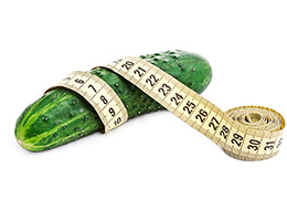 Огурцы для похудения - использование в диетическом меню