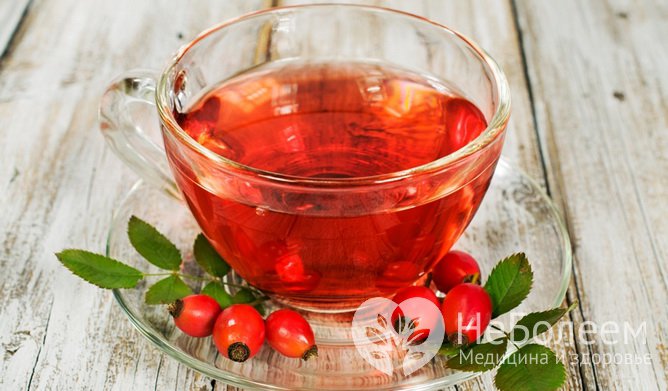 Чай из шиповника