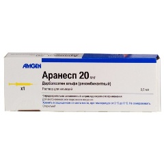 Раствор для инъекций Аранесп