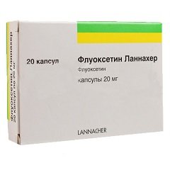 Капсулы Флуоксетин Ланнахер