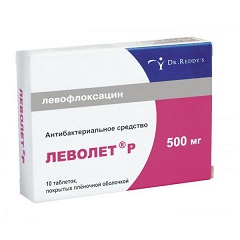 Таблетки, покрытые пленочной оболочкой, Леволет Р