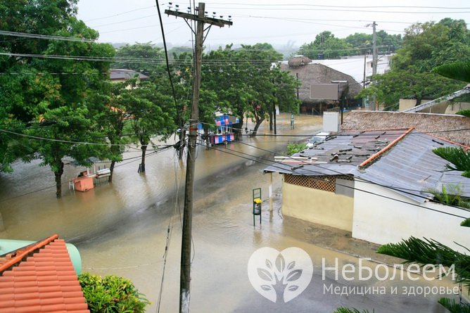 Правила поведения при наводнении