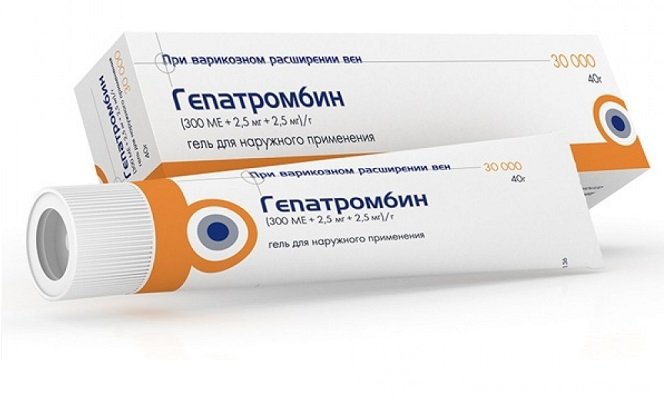 Гель Гепатромбин предназначен для лечения варикоза ног, но в отсутствие мази может применяться и при геморрое