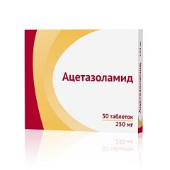 Таблетки Ацетазоламид