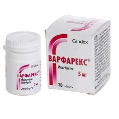 Таблетки Варфарекс